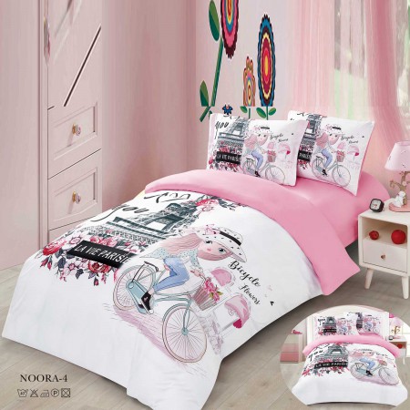 Milanobedlinen Comforter Baby Noora 4pcs Set